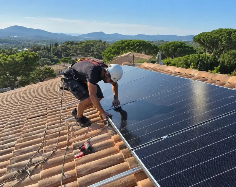 Installateur panneaux solaires Trédion — pose photovoltaïque sur toiture